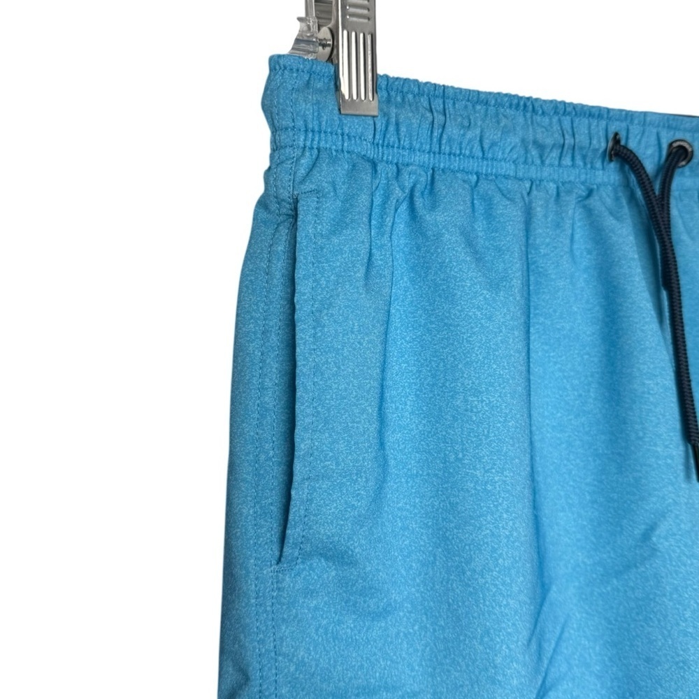 Spyder Boys Striped Board Shorts Swim Trunks Large 14/16 Blue Multicolor Logo - Picture 6 of 7